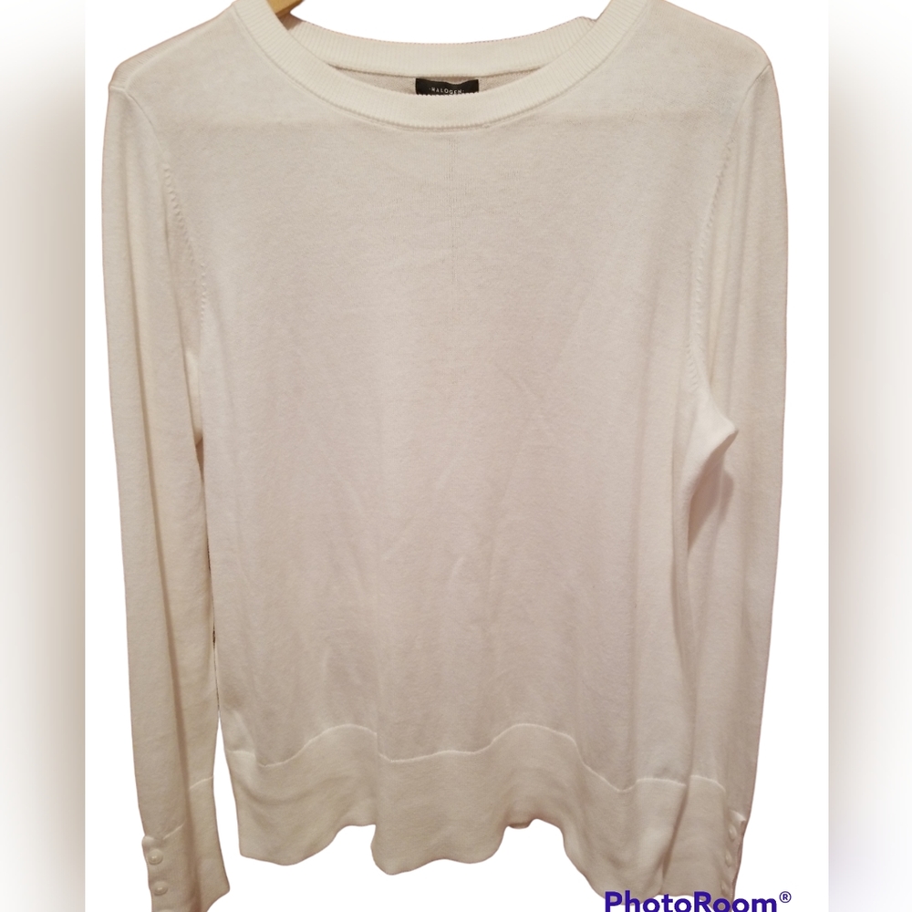 NWT Halogen Women's Cream Sweater Size 1x